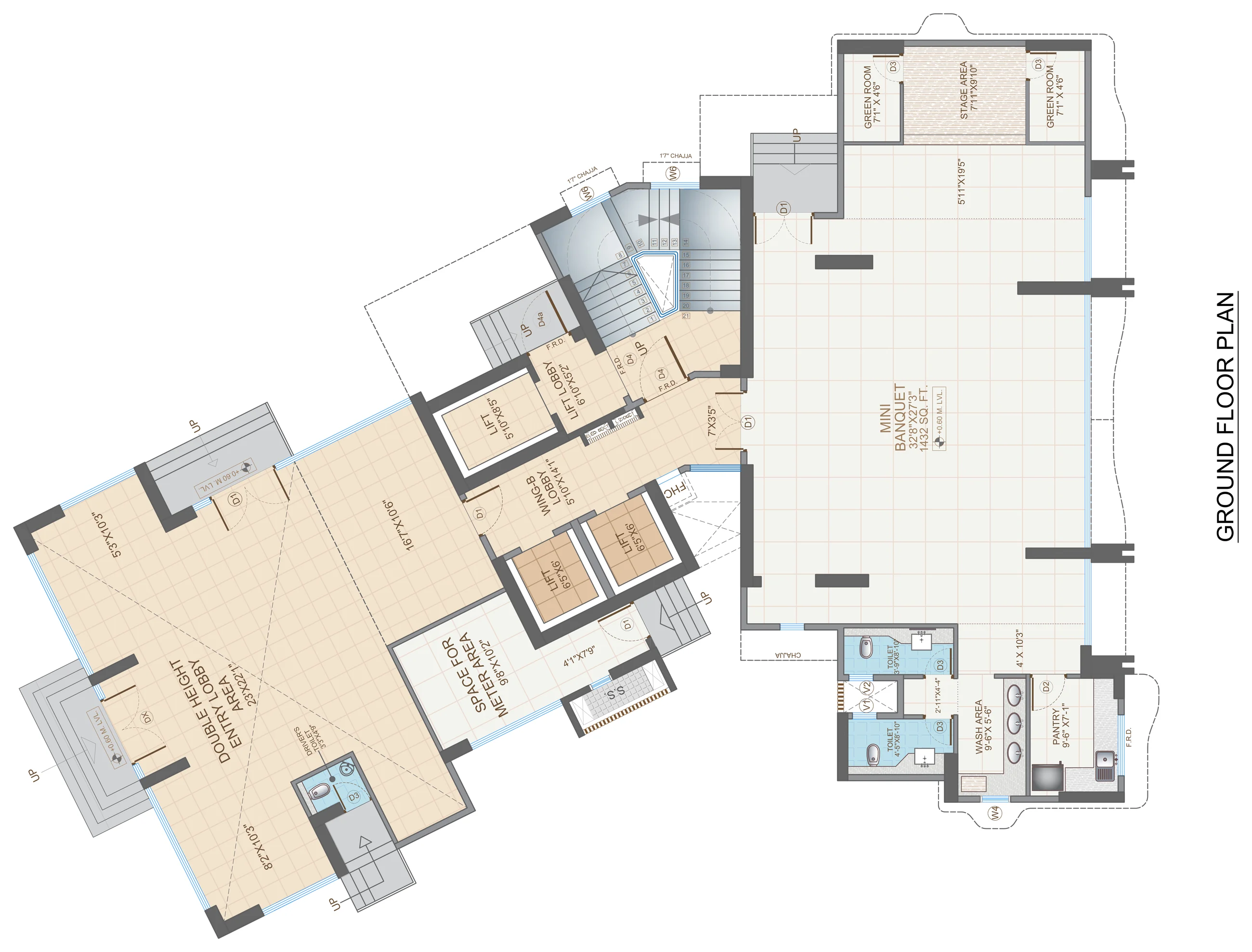 Tower B — Ground Floor